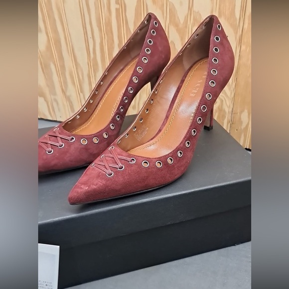 Coach Merlot Varick Pump Heels - Picture 4 of 8